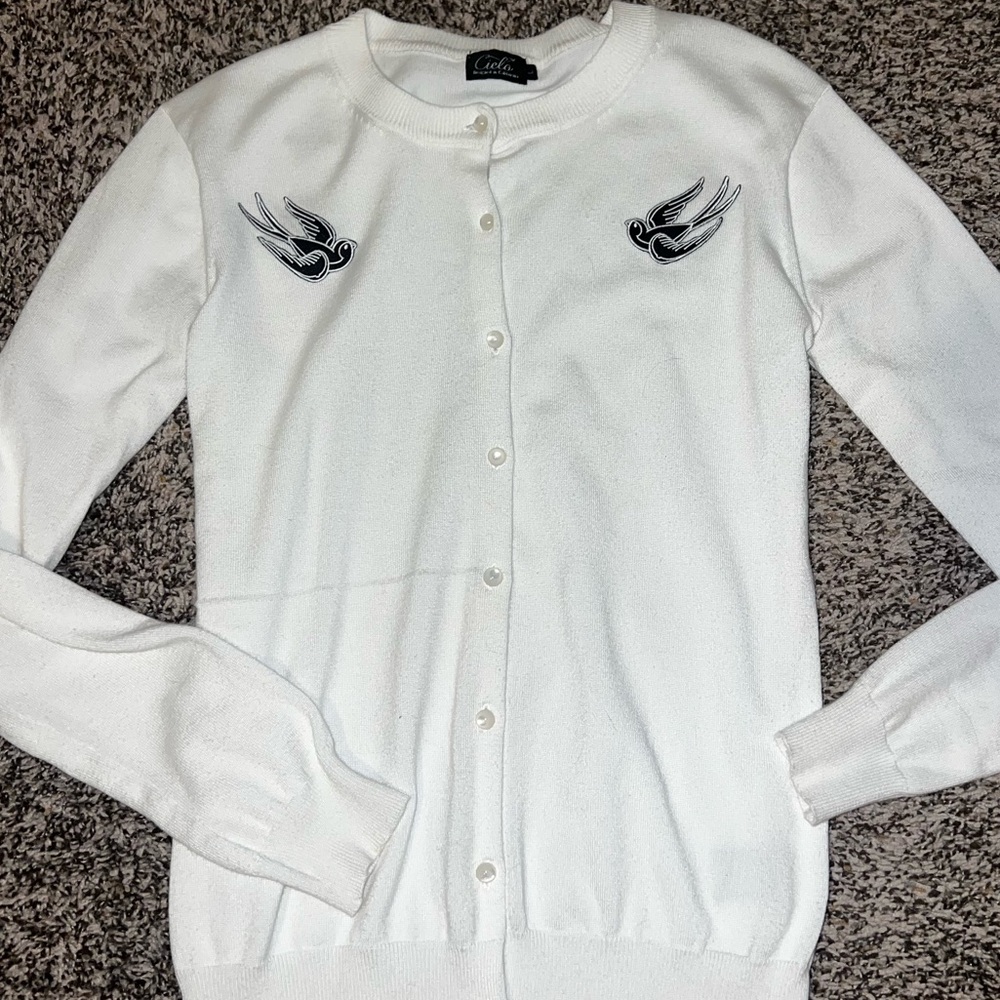 Vintage Style Sailor Cardigan